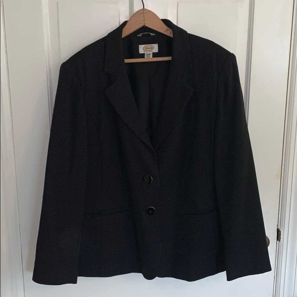 Talbots Blazer Swiss Dot- vintage